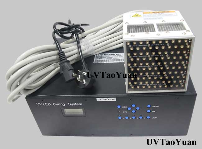 UV LED Curing Surface Light Source 365nm 100×100mm 250W